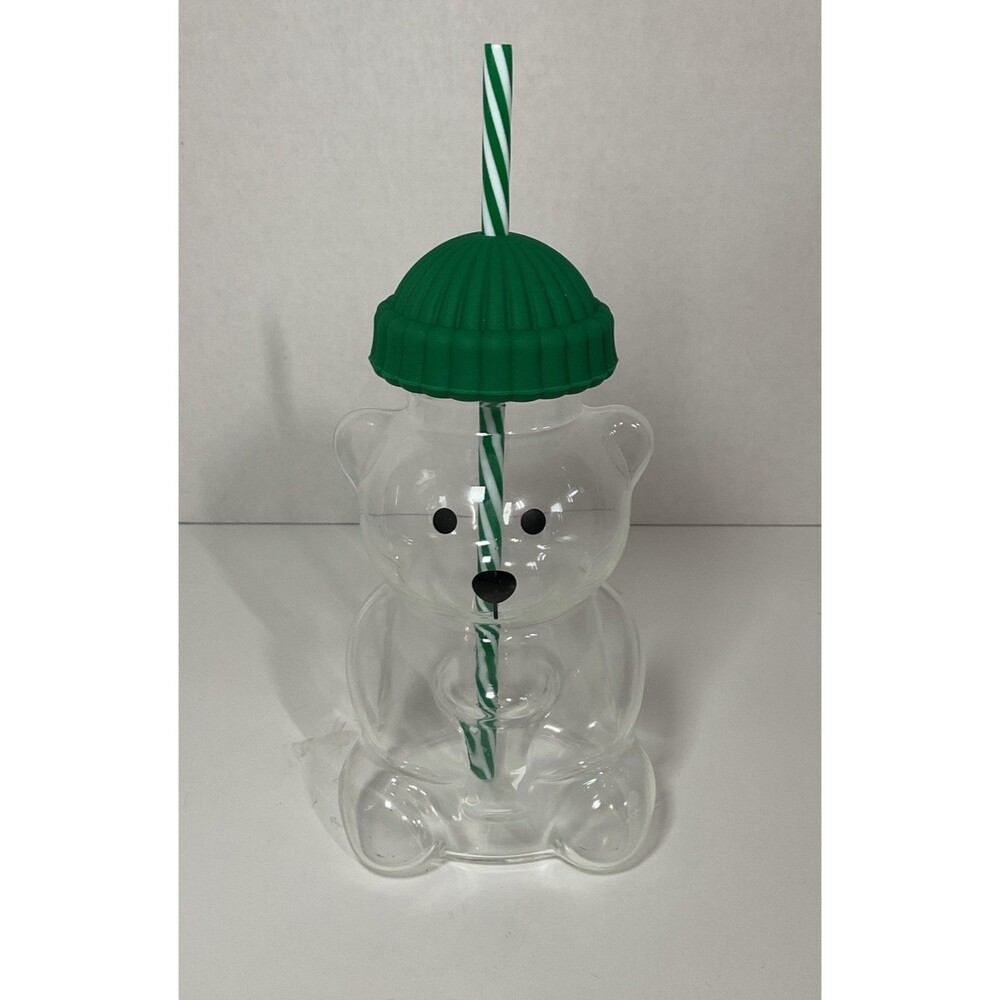 BEAR Jar Cold Cup Tumbler with Straw